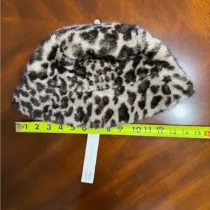 House of Harlow 1960 Classic Leopard Hat versatile Adjustable House of Harlow 1960 | Accessories | House Of Harlow 96  main image 3